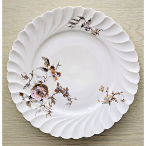 Plate-Salad-Vintage Haviland & Co.-Replacement-Floral-8 in